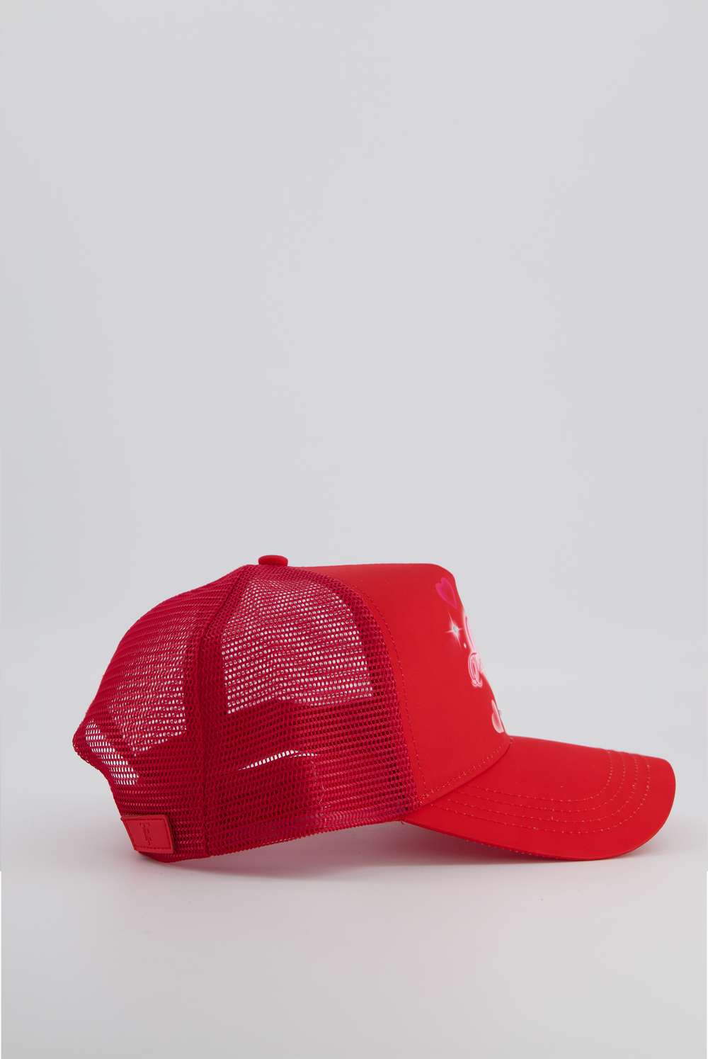 I LOVE TR TRUCKER HAT RED